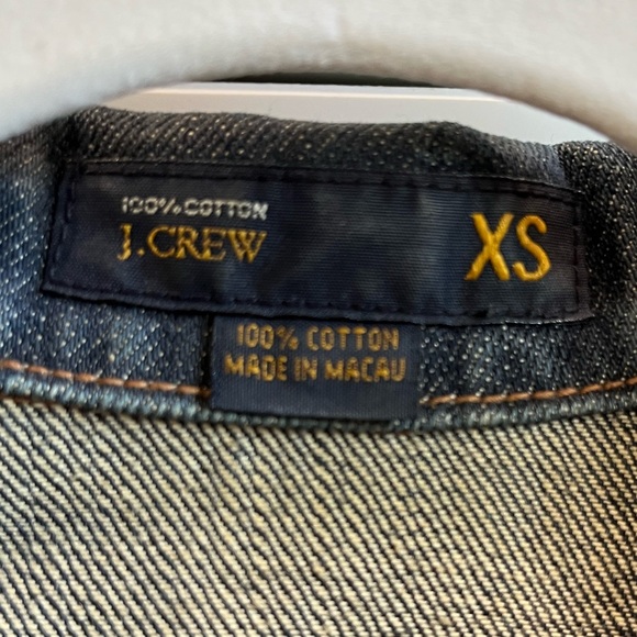 Vintage J.Crew Jean Jacket Dark Rinse (Circa 2000) women's - Picture 2 of 16